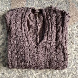 *LIKE NEW* Free People heavy weight knit sweater